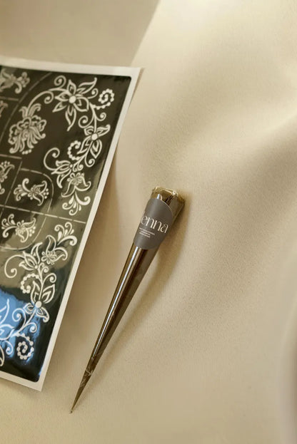 Henné 100 % Naturel – (Fait main) + Pochoir faciles